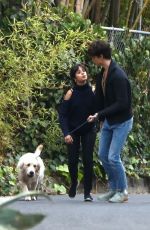 CAMILA CABELLO and Shawn Mendes Out with Their Dog in Los Angeles 03/21/2021