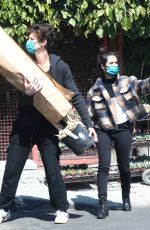 CAMILA CABELLO and Shawn Mendes Shopping for Plants and Flowers in Los Angeles 03/13/2021