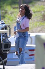 CAMILA CABELLO at a Video Shoot in Los Angeles 03/29/2021