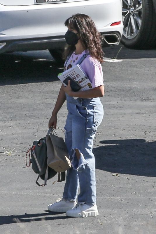 CAMILA CABELLO at a Video Shoot in Los Angeles 03/29/2021