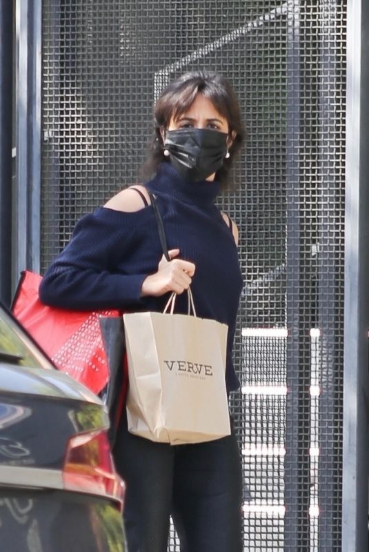CAMILA CABELLO Leaves Verve Cafe in West Hollywood 03/20/2021