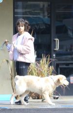 CAMILA CABELLO Out with her Dog in Los Angeles 03/15/2021