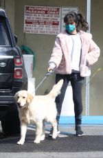 CAMILA CABELLO Out with her Dog in Los Angeles 03/15/2021