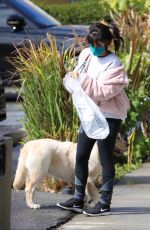 CAMILA CABELLO Out with her Dog in Los Angeles 03/15/2021
