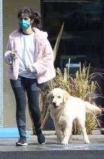 CAMILA CABELLO Out with her Dog in Los Angeles 03/15/2021