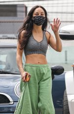 CARA SANTANA Leaves a Gym in Marina del Rey 03/25/2021