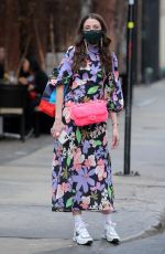CAROLINE VAZZANA Out in New York 03/11/2021