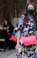 CAROLINE VAZZANA Out in New York 03/11/2021