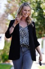CATHERINE SUTHERLAND Arrives at JAM Studios in Los Angeles 03/16/2021