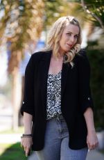 CATHERINE SUTHERLAND Arrives at JAM Studios in Los Angeles 03/16/2021