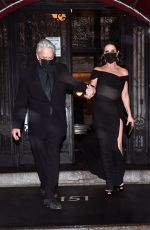 CATHERINE ZETA JONES and Michael Douglas Leaves Their Apartment in New York 02/28/2021