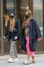 CATHY GUETTA Arrives at Her Hotel in Paris 03/03/2021