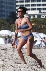 CHANEL WEST COAST in Bikini at a Beach in Miami 03/01/2021