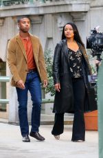 CHANTE ADAMS Out and About in New York 03/25/2021