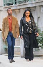 CHANTE ADAMS Out and About in New York 03/25/2021