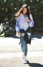 CHANTEL JEFFIRES Leaves Her Personal Trainers Gym in Los Angeles 03/02/2021