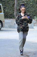 CHANTEL JEFFRIES Heading to Morning Pilates in Los Angeles 03/09/2021