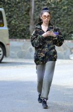 CHANTEL JEFFRIES Heading to Morning Pilates in Los Angeles 03/09/2021