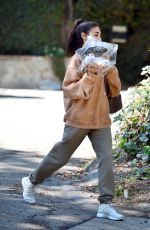 CHANTEL JEFFRIES Leaves a Gym in Los Angeles 03/04/2021