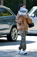 CHANTEL JEFFRIES Leaves a Gym in Los Angeles 03/04/2021