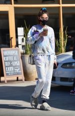 CHANTEL JEFFRIES Out for Coffee in Los Angeles 03/21/2021