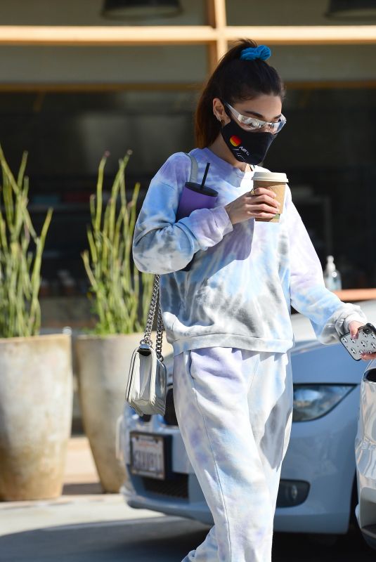 CHANTEL JEFFRIES Out for Coffee in Los Angeles 03/21/2021
