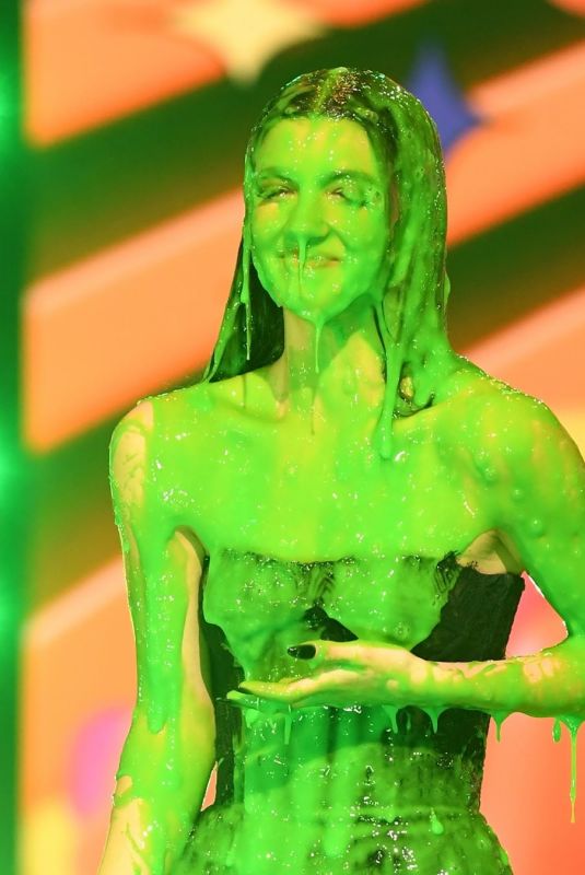 CHARLI D’AMELIO at Nickelodeon’s 2021 Kids’ Choice Awards in Santa Monica 03/13/2021