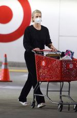 CHARLIZE THERON Shopping at Target in Van Nuys 03/08/2021