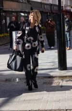 CHARLOTTE HAWKINS Arrives at Classic FM in London 03/19/2021