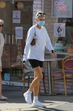 CHARLOTTE MCKINNEY Out and About in Santa Monica 03/30/2021