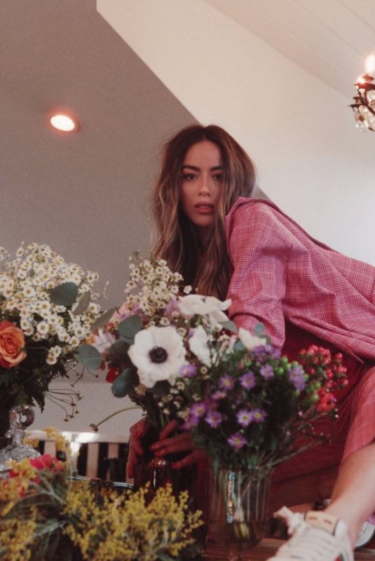 CHLOE BENNET at a Photoshoot, March 2021