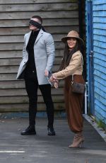CHLOE BROCKETT on the Set of  The Only Way is Essex 03/14/2021