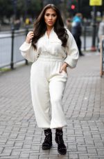 CHLOE BROCKETT on the Set of  The Only Way is Essex 03/21/2021
