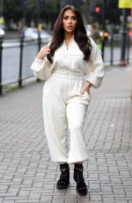 CHLOE BROCKETT on the Set of  The Only Way is Essex 03/21/2021