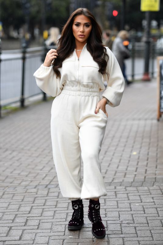 CHLOE BROCKETT on the Set of  The Only Way is Essex 03/21/2021