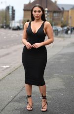 CHLOE BROCKETT on the Set of TOWIE in Brentwood 03/07/2021