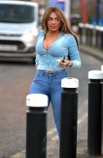CHLOE FERRY at Her New Shop in Newcastle 03/02/2021