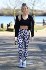 CHLOE MEADOWS on the Set of The Only Way is Essex 03/09/2021