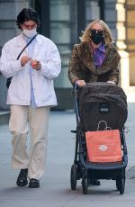 CHLOE SEVIGNY and Sinisa Mackovic Out in New York 03/29/2021