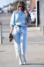 CHLOE SIMS on the Set of The Only Way is Essex 03/09/2021