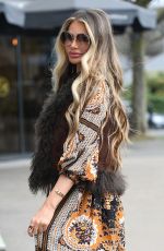 CHLOE SIMS on the Set of The Only Way is Essex 03/23/2021