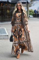 CHLOE SIMS on the Set of The Only Way is Essex 03/23/2021