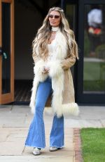 CHLOE SIMS on the Set of The Only Way is Essex 03/28/2021
