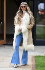CHLOE SIMS on the Set of The Only Way is Essex 03/28/2021