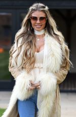 CHLOE SIMS on the Set of The Only Way is Essex 03/28/2021
