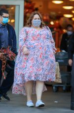 CHRISSY METZ Out Shopping at Bristol Farms 03/18/2021