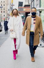 CHRISSY TEIGEN and John Legend Leaves Her Apartment in New York 03/06/2021