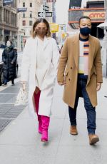 CHRISSY TEIGEN and John Legend Leaves Her Apartment in New York 03/06/2021