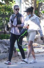 CHRISTINA SCHWARZENEGGER Heading to a Tennis Courts in Brentwood 03/29/2021