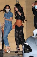CHRISTINE CHIU Leaves Nobu in Malibu 03/21/2021